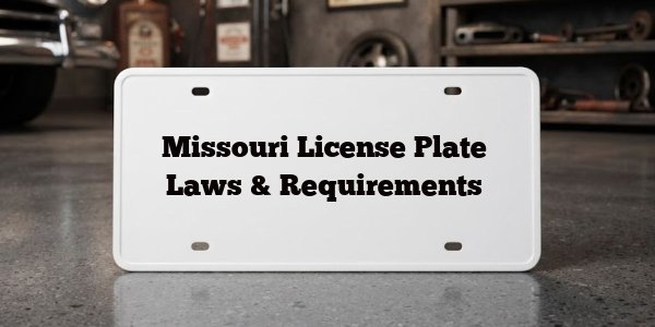 Missouri License Plate Laws & Requirements