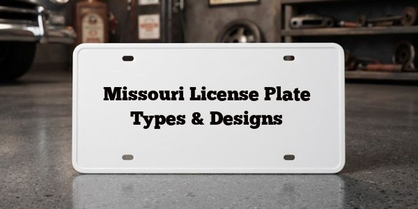 Missouri License Plate Types & Designs